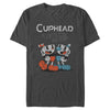 Men's Cuphead Videogame Front Cover  Adult T-Shirt