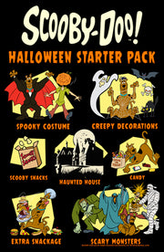 Men's Scooby Doo Halloween Starter Pack  Adult T-Shirt