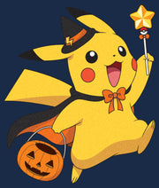 Men's Pokemon Halloween Pikachu Wizard Costume  Adult T-Shirt