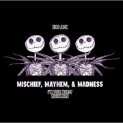 Men's The Nightmare Before Christmas Jack Mischief, Mayhem, & Madness  Adult T-Shirt