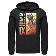 Men's Star Wars: The Rise of Skywalker First Order Glow  Adult Pull Over Hoodie