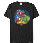 Men's Marvel Contest of Champions Heroes  Adult T-Shirt