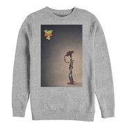 Men's Toy Story Woody Movie Poster  Adult Sweatshirt