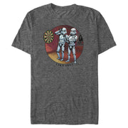 Men's Star Wars Stormtrooper Darts  Adult T-Shirt