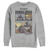 Men's Star Wars: The Mandalorian Rescue The Child  Adult Sweatshirt