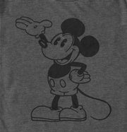 Men's Mickey & Friends Old School Pose  Adult T-Shirt