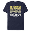 Men's Ted Lasso Be Curious Quote Stack  Adult T-Shirt