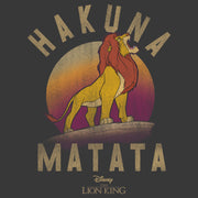 Men's Lion King Simba Hakuna Matata  Adult Pull Over Hoodie