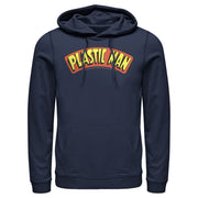 Men's Justice League Plastic Man Logo  Adult Pull Over Hoodie