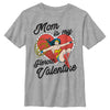 Men's Wonder Woman 1984 Mom Is My Heroic Valentine  Adult T-Shirt