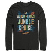 Men's Jungle Cruise The World Famous Logo  Adult Long Sleeve Shirt