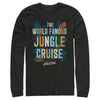 Men's Jungle Cruise The World Famous Logo  Adult Long Sleeve Shirt