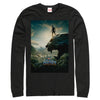 Men's Marvel Black Panther 2018 Epic View  Adult Long Sleeve Shirt