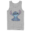 Men's Lilo & Stitch Watercolor Stitch  Adult Tank Top