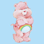 Men's Care Bears Hugging Bear  Adult T-Shirt