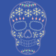 Men's Lost Gods Halloween Sugar Skull  Adult Sweatshirt