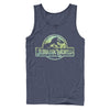 Men's Jurassic World Logo Tie Dye Print  Adult Tank Top