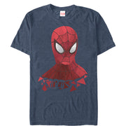 Men's Marvel Geometric Spider-Man  Adult T-Shirt