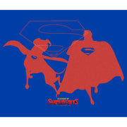 Men's DC League of Super-Pets Superman and Krypto Silhouettes  Adult T-Shirt