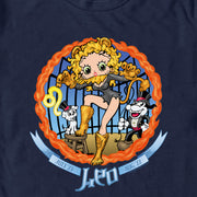 Men's Betty Boop Leo Zodiac  Adult T-Shirt