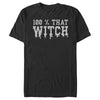 Men's Lost Gods Halloween 100% That Witch  Adult T-Shirt