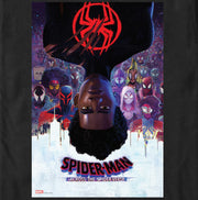 Men's Spider-Man: Across the Spider-Verse Miles Morales Movie Poster  Adult T-Shirt