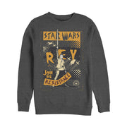 Men's Star Wars The Last Jedi Rey Join Resistance  Adult Sweatshirt