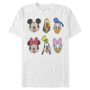 Men's Mickey & Friends Group Portraits  Adult T-Shirt