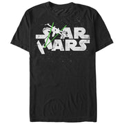 Men's Star Wars Starship Logo  Adult T-Shirt