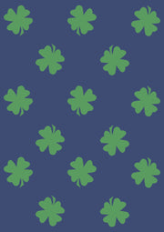 Men's Lost Gods St. Patrick's Day Four-Leaf Clover Print  Adult T-Shirt