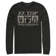 Men's ZZ TOP Tres Hombres  Adult Long Sleeve Shirt