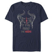 Men's Maleficent: Mistress of All Evil All About Horns  Adult T-Shirt