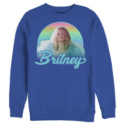 Men's Britney Spears Rainbow Star  Adult Sweatshirt