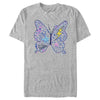 Men's Julie and the Phantoms Butterfly Doodle  Adult T-Shirt