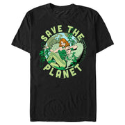 Men's Batman Save the Planet Poison Ivy  Adult T-Shirt