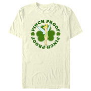 Men's Peter Pan St. Patrick's Day Pinch Proof Tinkerbell  Adult T-Shirt