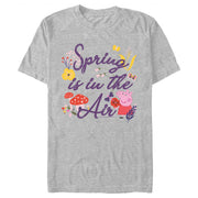 Men's Peppa Pig Spring is in the Air  Adult T-Shirt