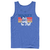 Men's Mickey & Friends Retro Pluto and Mickey Mouse  Adult Tank Top