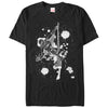 Men's Marvel Spider-Man Paint Splatter Art  Adult T-Shirt