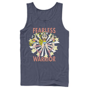 Men's Justice League Fearless Warrior  Adult Tank Top