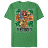 Men's Nintendo Metroid Samus Returns Grid  Adult T-Shirt