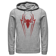 Men's Marvel Spider-Man Icon Badge  Adult Pull Over Hoodie