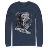 Men's Cruella Fashion Sketch  Adult Long Sleeve Shirt