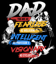 Men's Marvel X-Men Dad You are Fearless, Intelligent, and a Visionary  Adult Tank Top