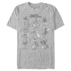 Men's Transformers Character Book  Adult T-Shirt