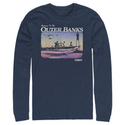 Men's Outer Banks Welcome to the OBX  Adult Long Sleeve Shirt