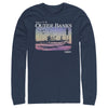 Men's Outer Banks Welcome to the OBX  Adult Long Sleeve Shirt