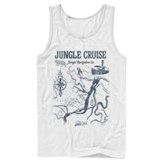 Men's Jungle Cruise Map of the Jungle  Adult Tank Top