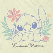 Men's Lilo & Stitch Kindness Matters Outline  Adult T-Shirt