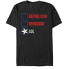 Men's Lost Gods Election Vote Lol  Adult T-Shirt